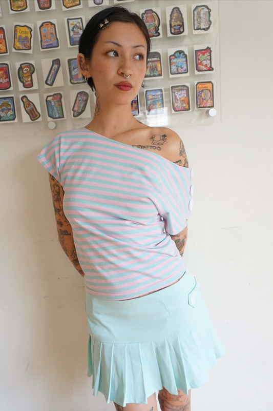 Cotton Candy Coraline Top