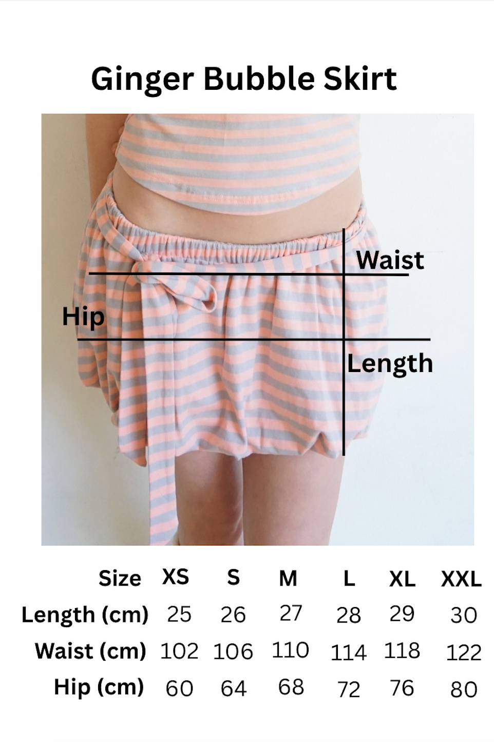 Ginger Bubble Skirt