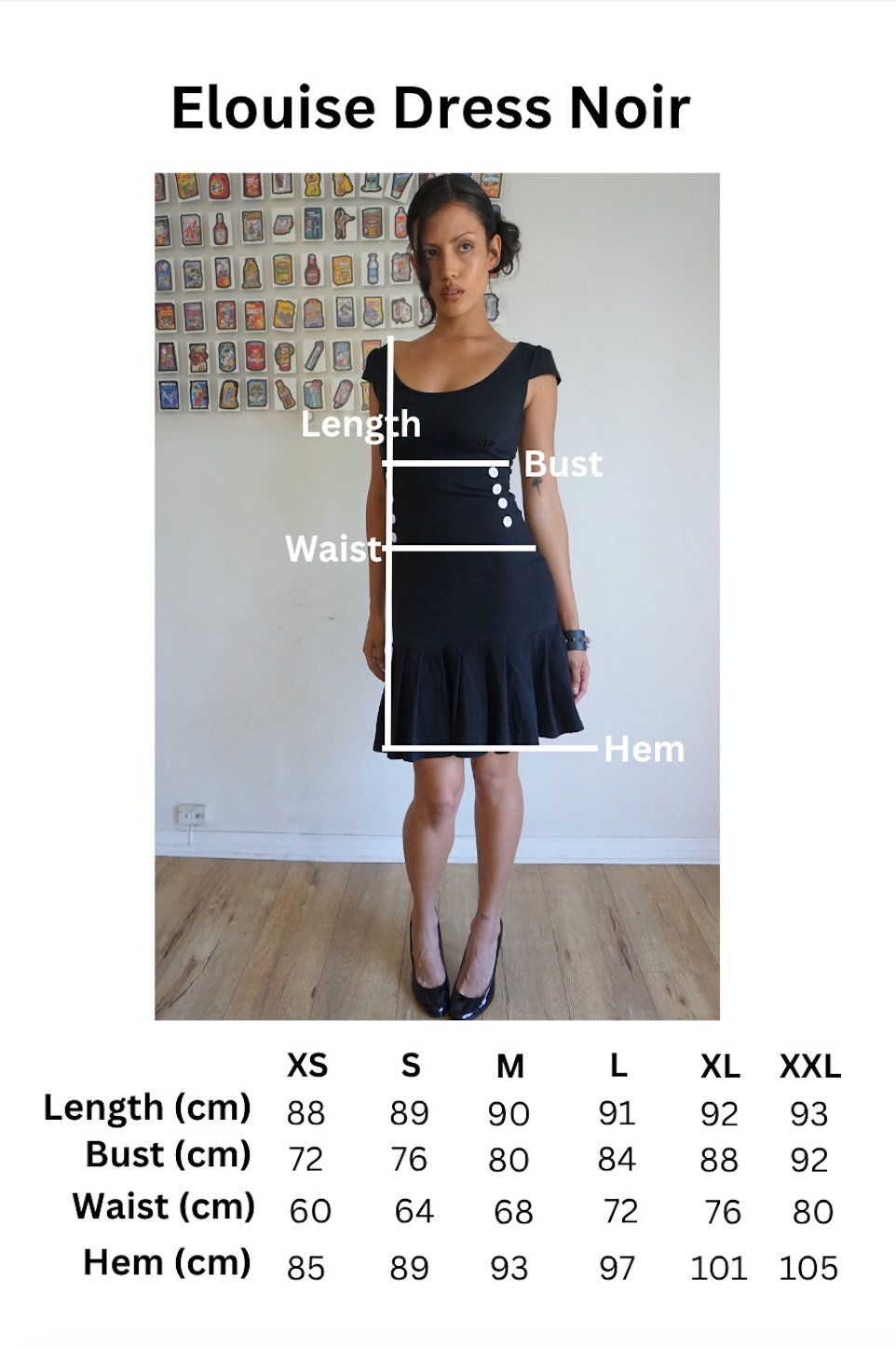 Elouise Dress Noir Dress