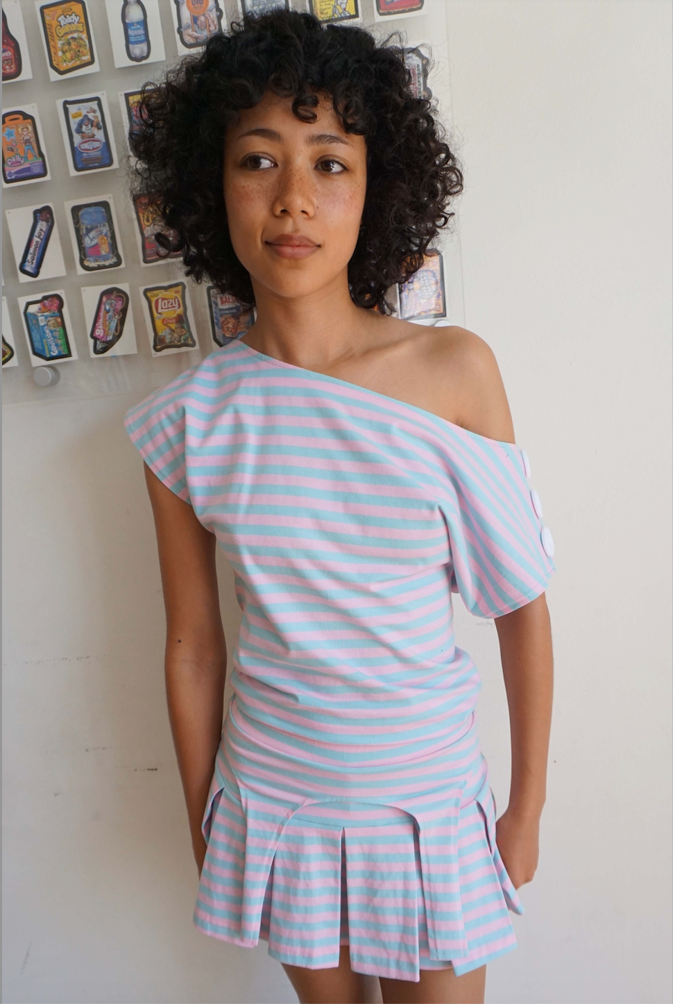 Cotton Candy Coraline Top