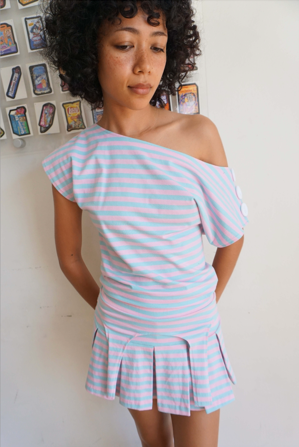 Cotton Candy Coraline Top