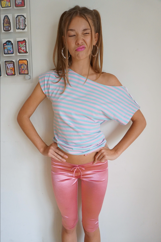 Stella Satin Capri