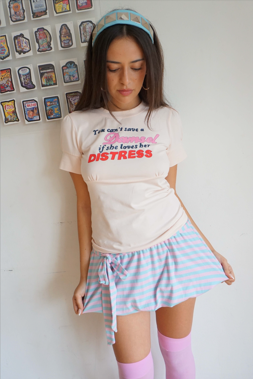 Cotton Candy Bubble Skirt