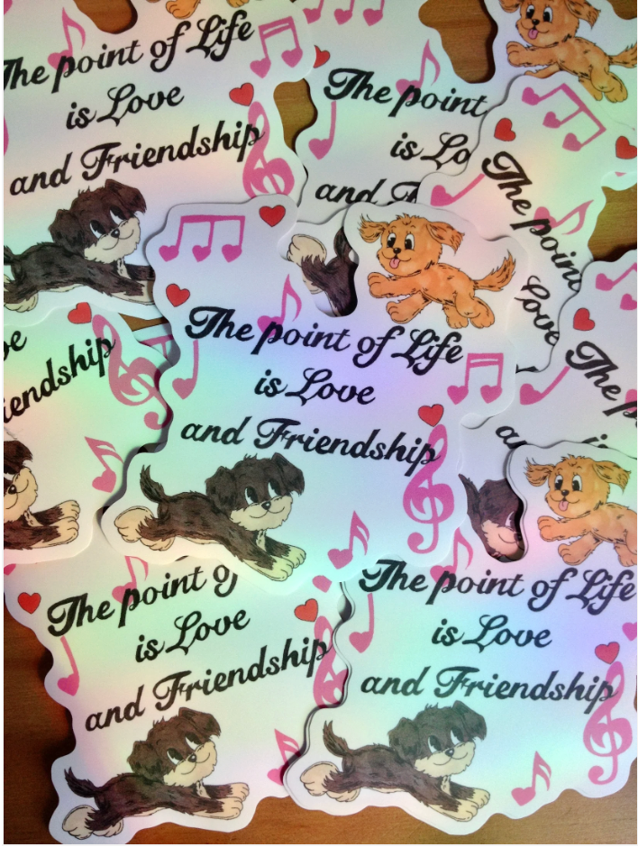 Limited Edition Blondita Sticker