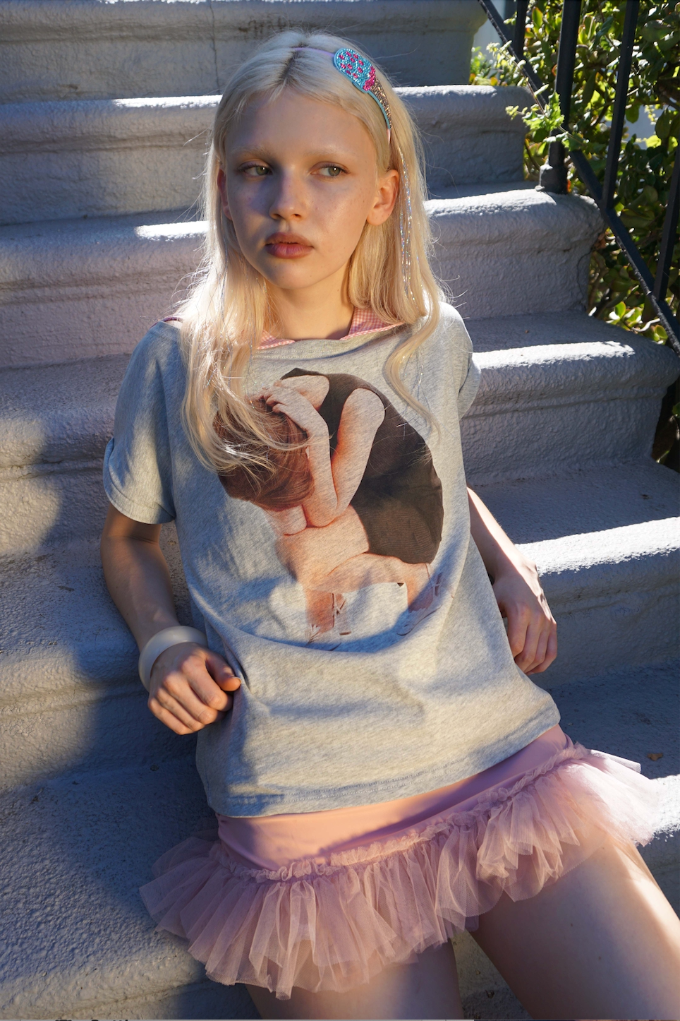 Mood Af Off Shoulder Tee