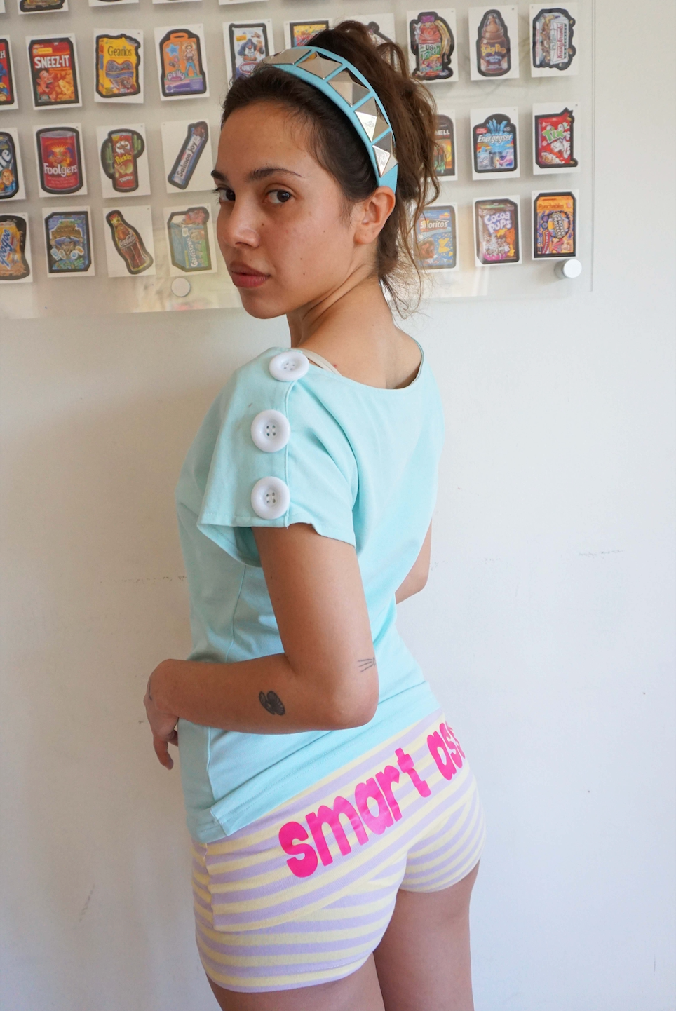 Coraline Top Aquamarine