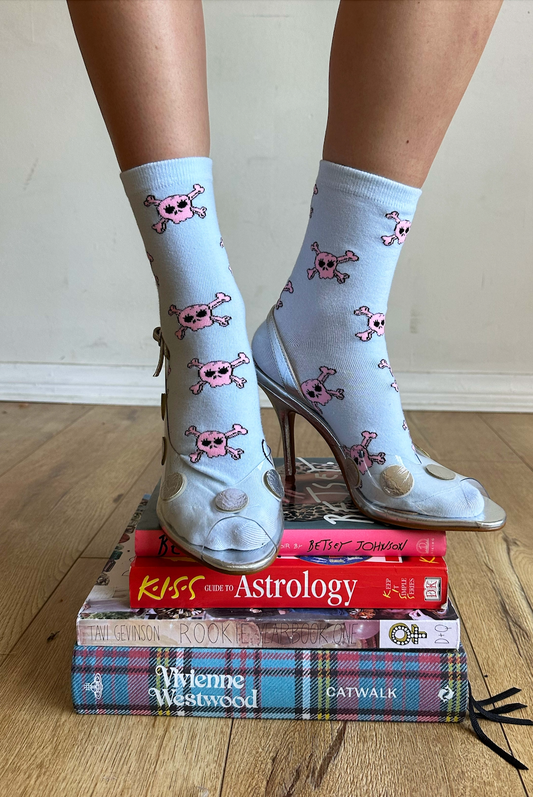 Betsey Skull Socks