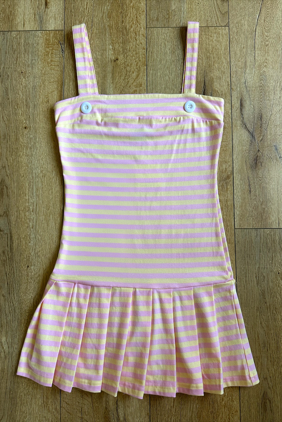 Macy Drop Waist Dress — Pink Lemonade