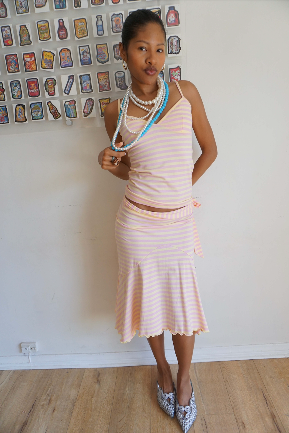 Pink Lemonade Tank & Whitney Midi Skirt Bundle