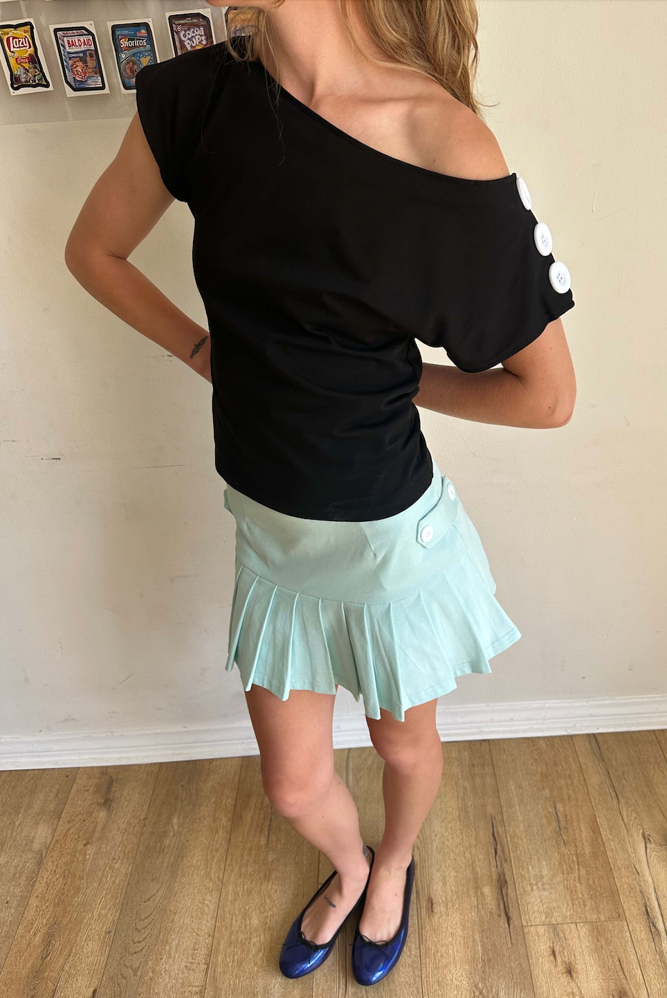 Coraline Top Noir