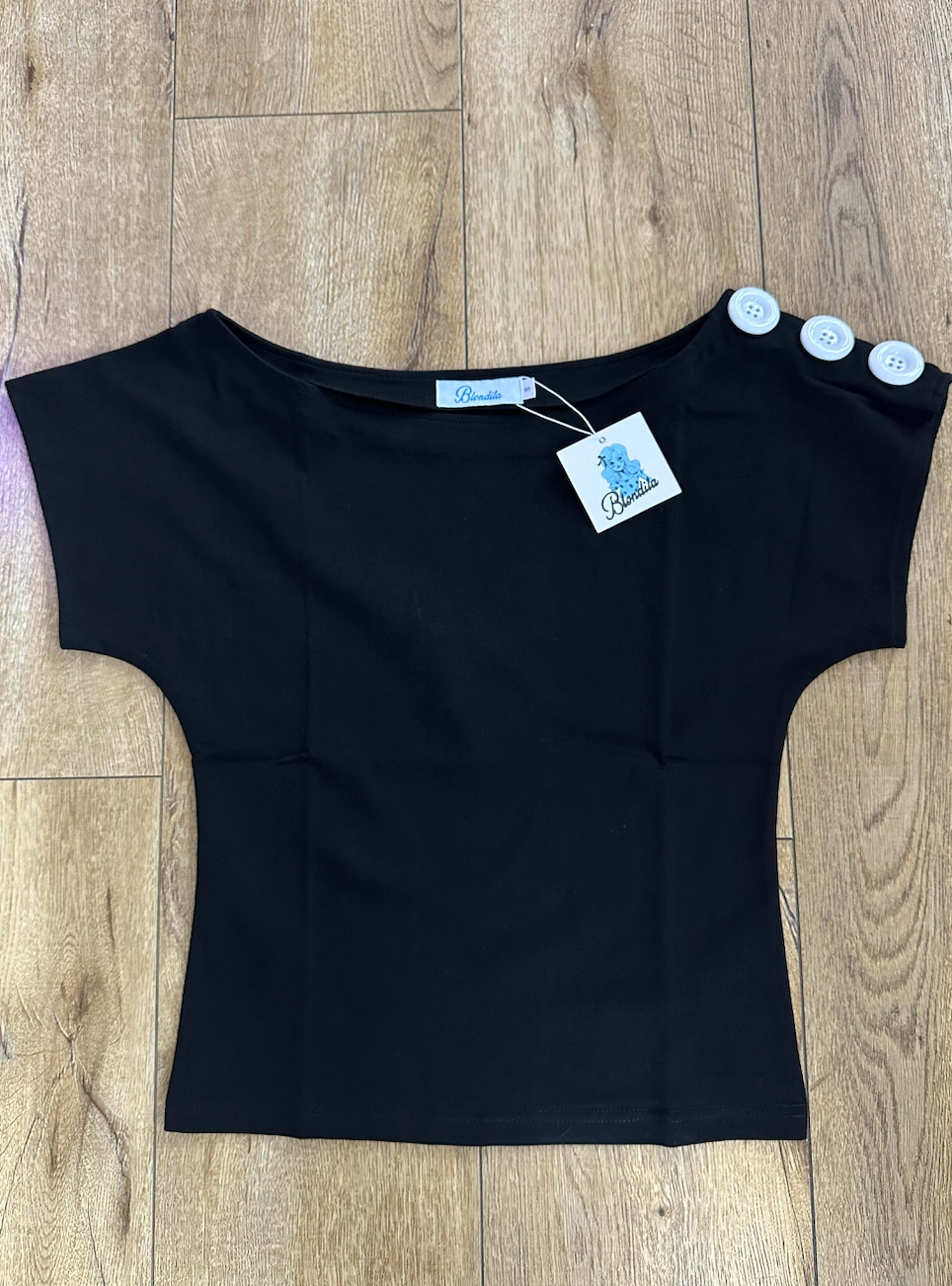 Coraline Top Noir