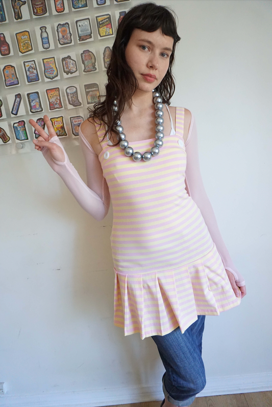 Macy Drop Waist Dress — Pink Lemonade