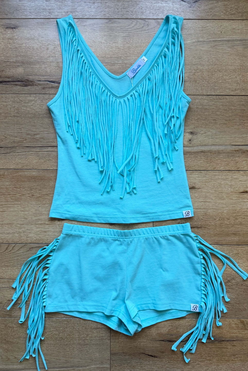 Fia Fringe Set Blue Bundle