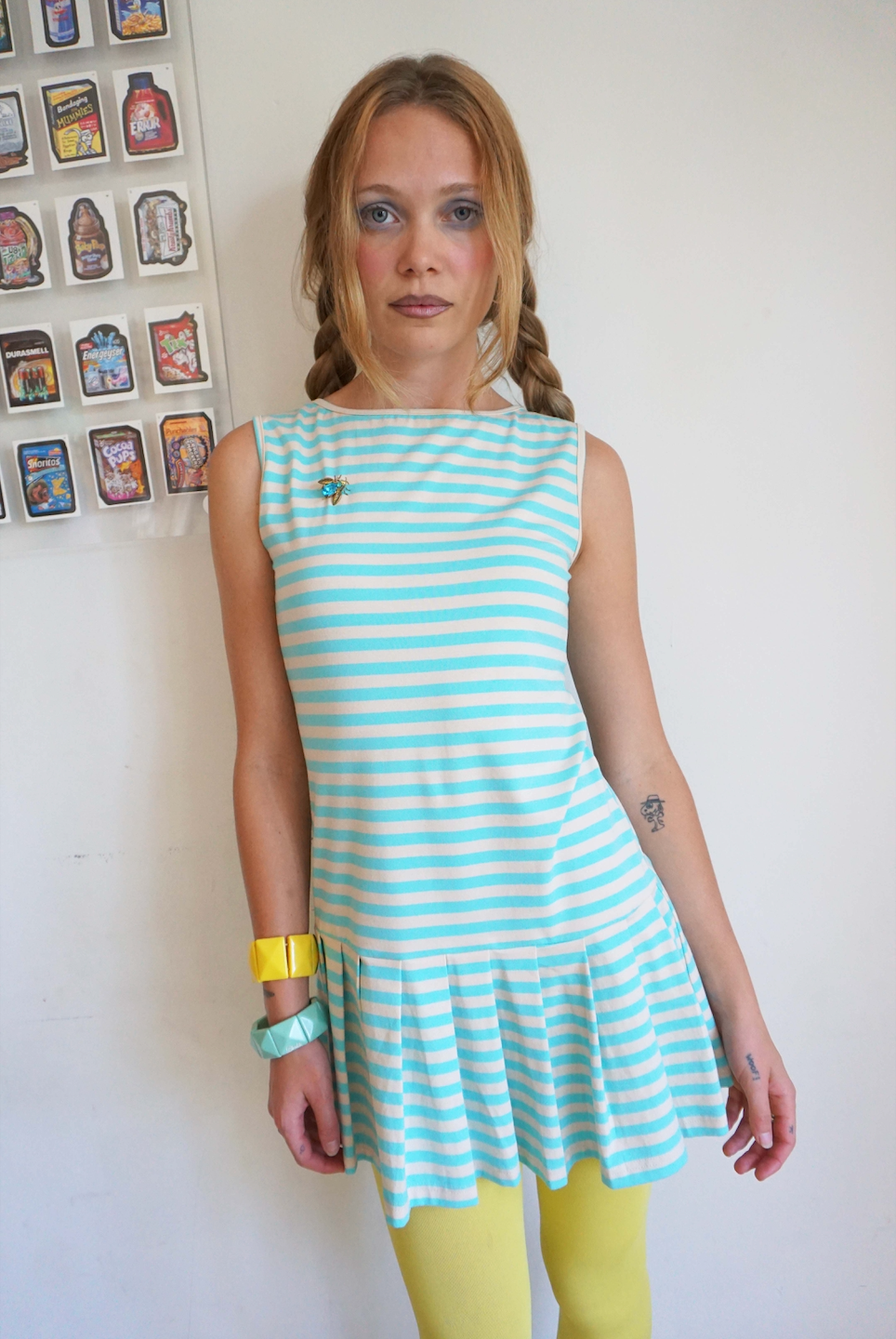 Blue & Cream Dream Dress 1/1