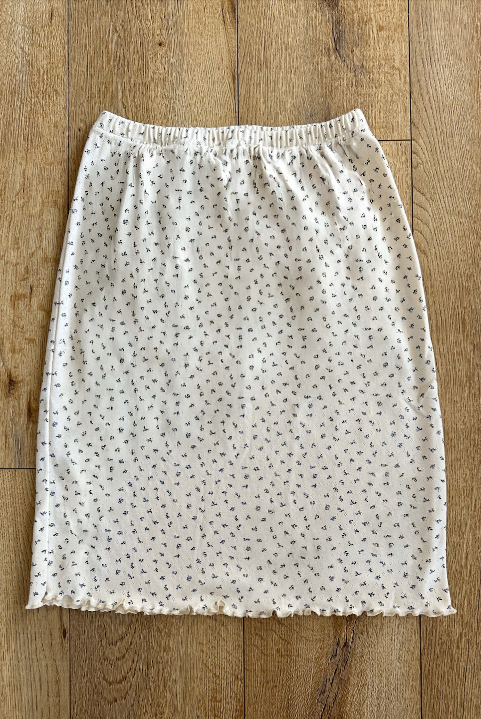 Forget Me Not Pointelle Skirt 1/1