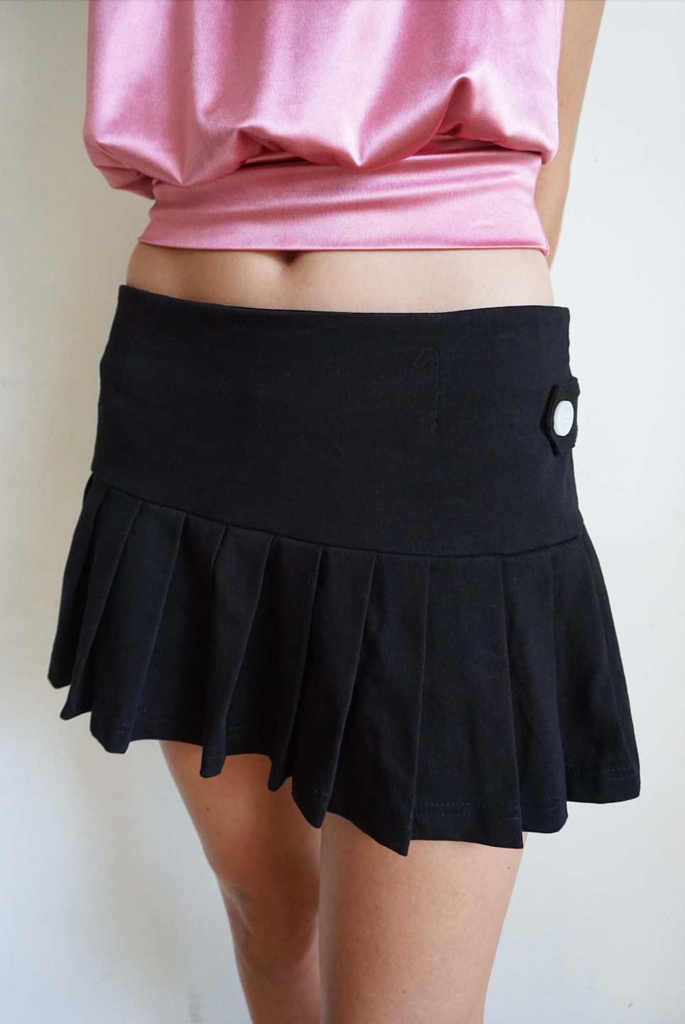Essential Black Skort