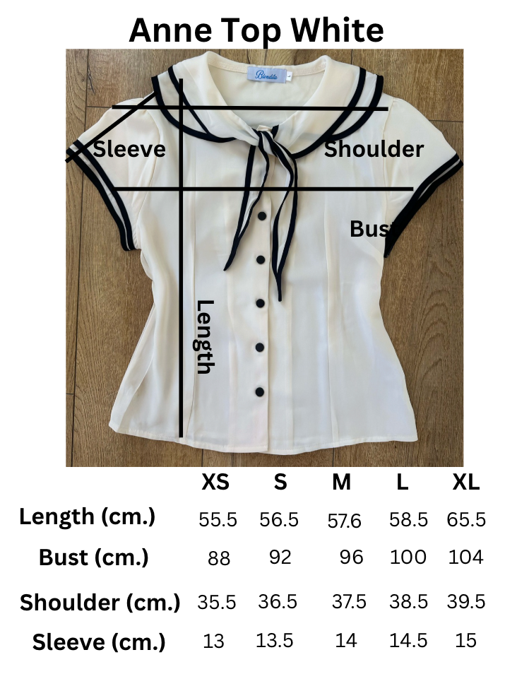 Anne Top White