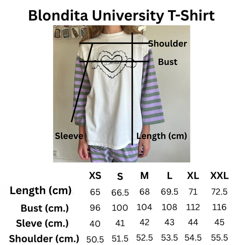 Blondita University Tee