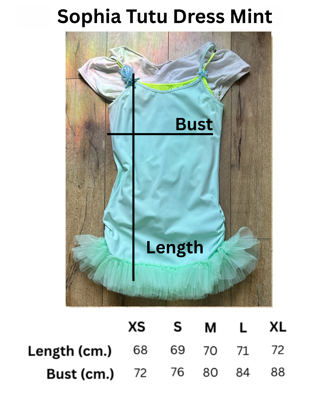 Sophia Tutu Dress Mint