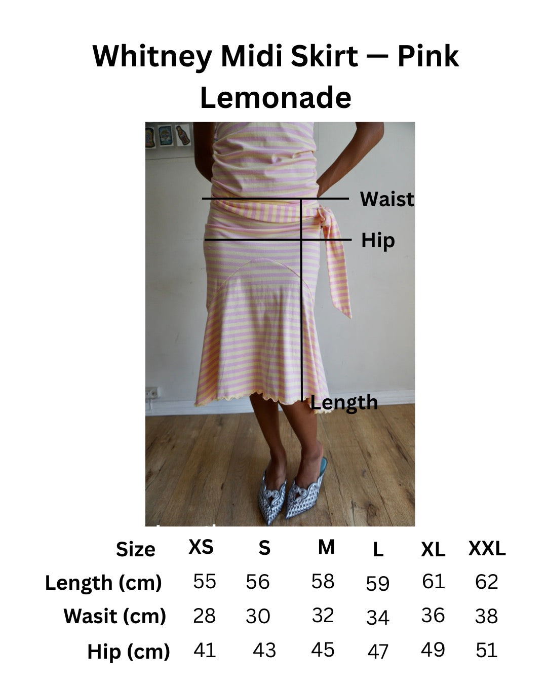 Pink Lemonade Tank & Whitney Midi Skirt Bundle