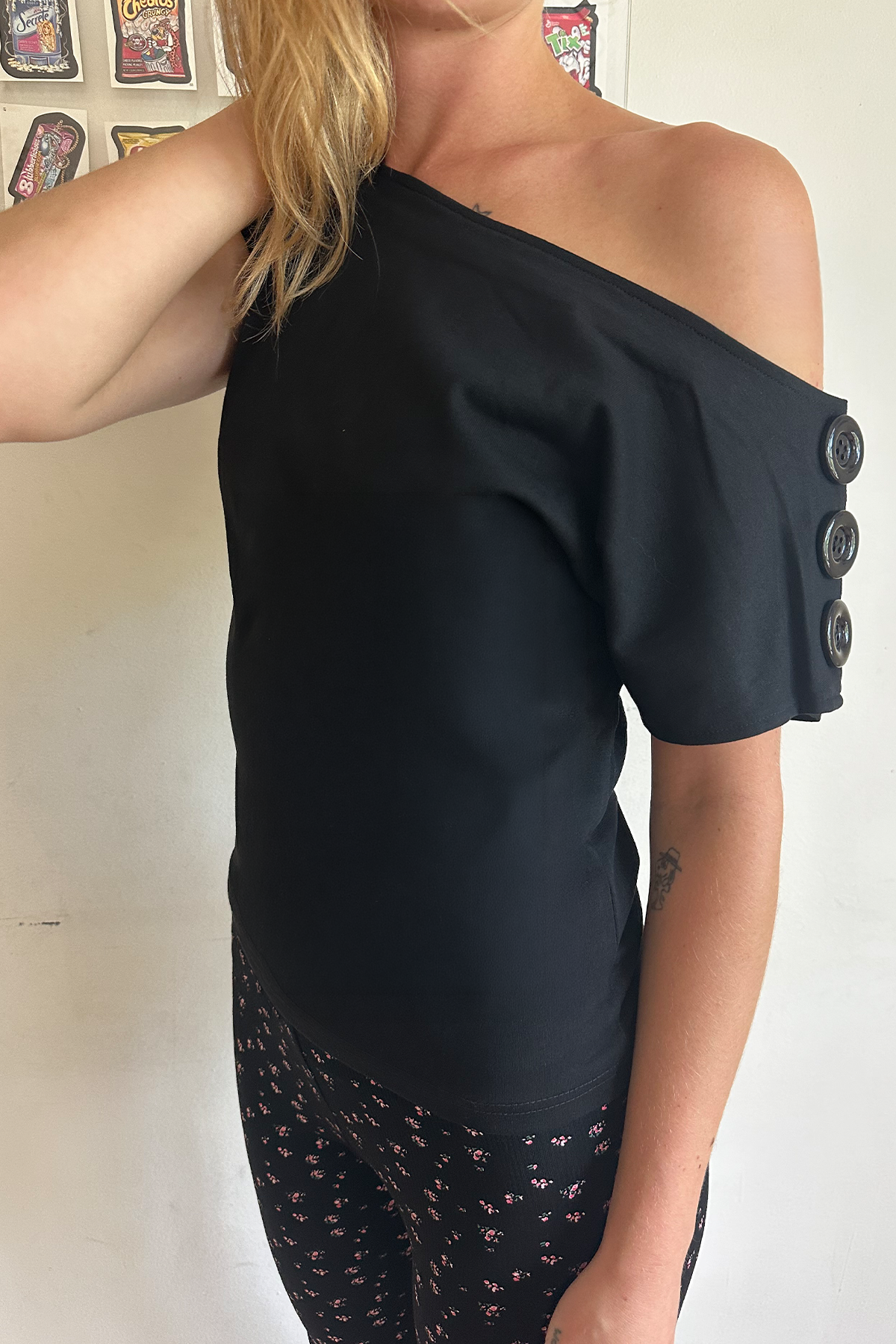 Coraline Top Noir
