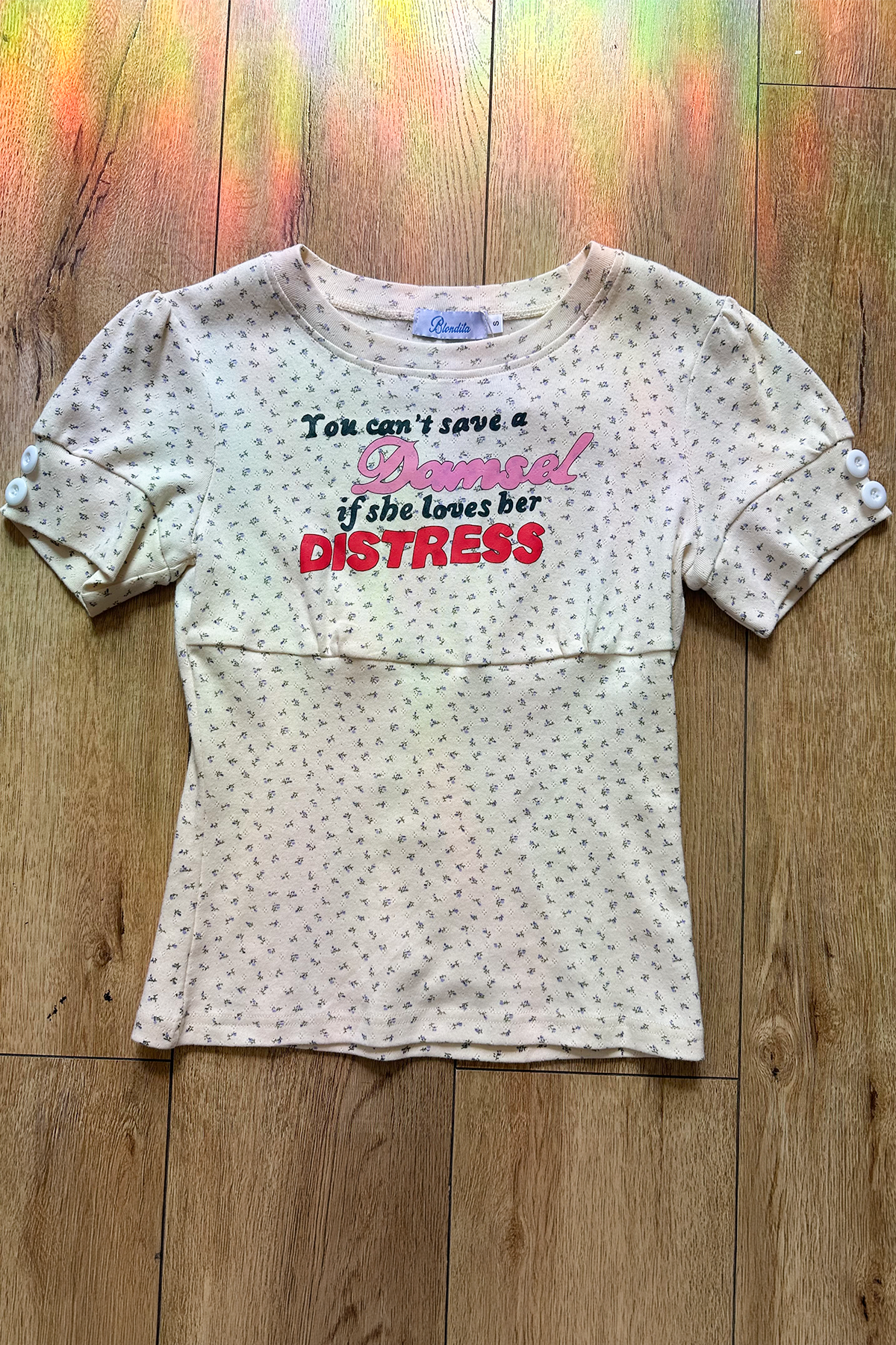 Floral Damsel Tee