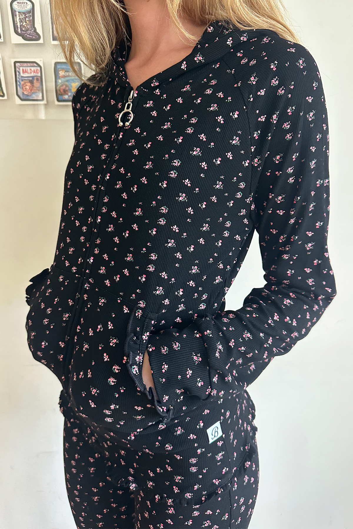 Petal Zip Up