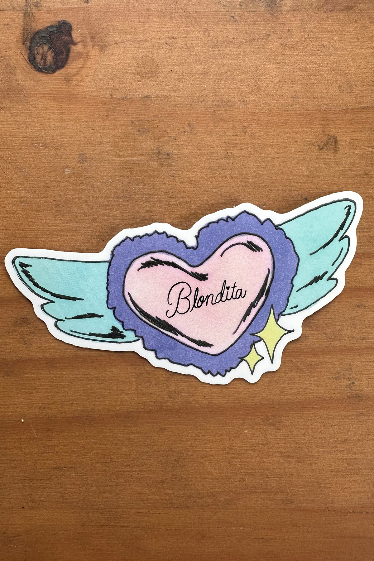 Blondita Logo Sticker