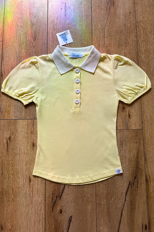 Ginger Polo Butter Yellow