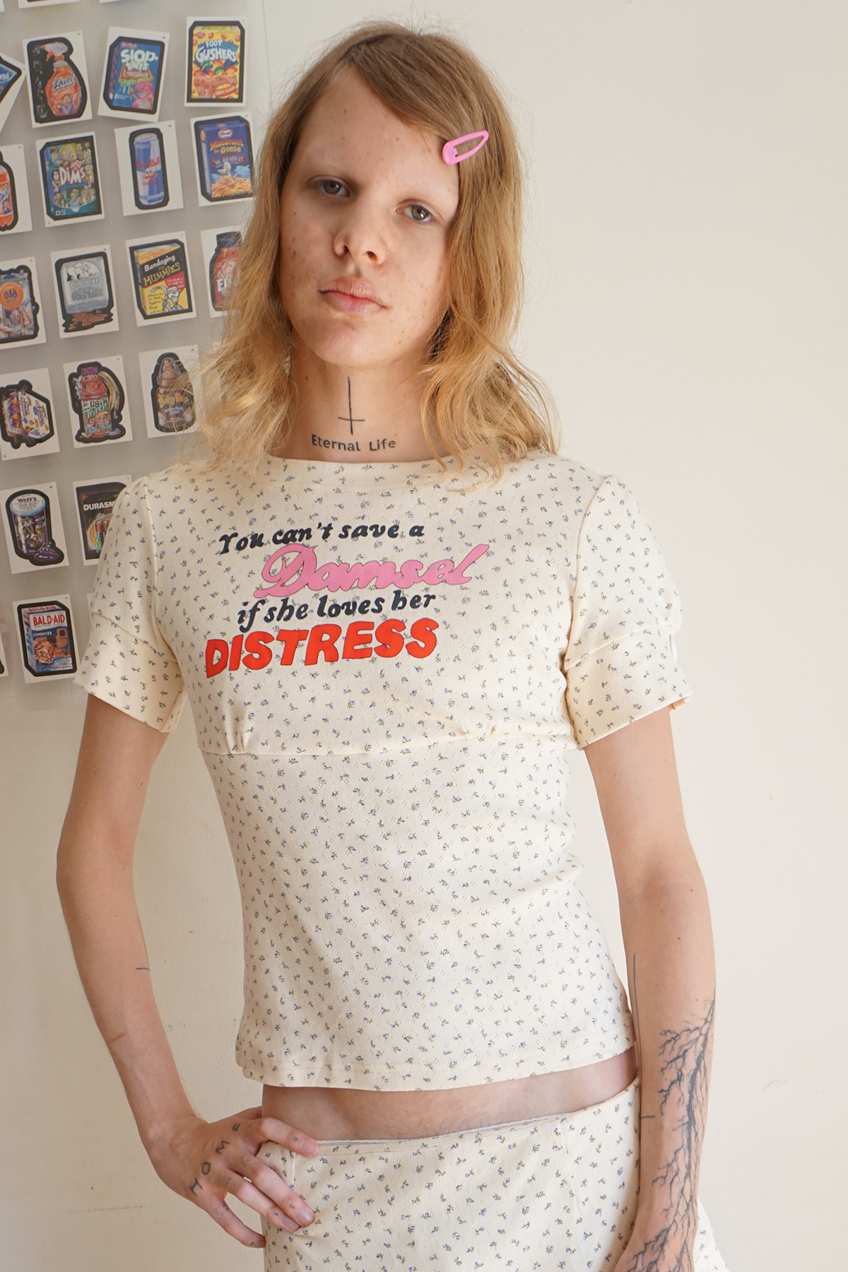 Floral Damsel Tee