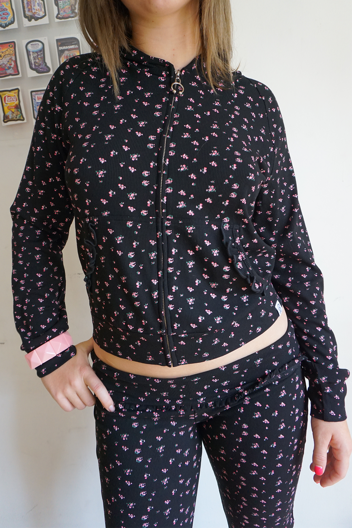 Petal Zip Up